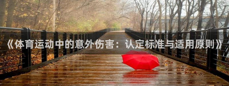 飞速体育app官方版：《体育运动中的意外伤害：认定标准与适用原则》